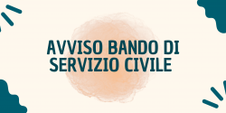 AVVISO BANDO DI SERVIZIO CIVILE 