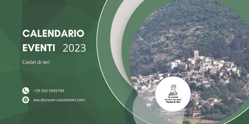 Calendario Eventi 2023 - Castel di Ieri (AQ)