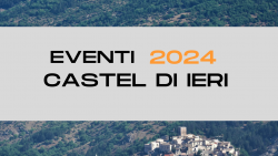 CALENDARIO EVENTI 2024 - CASTEL DI IERI 